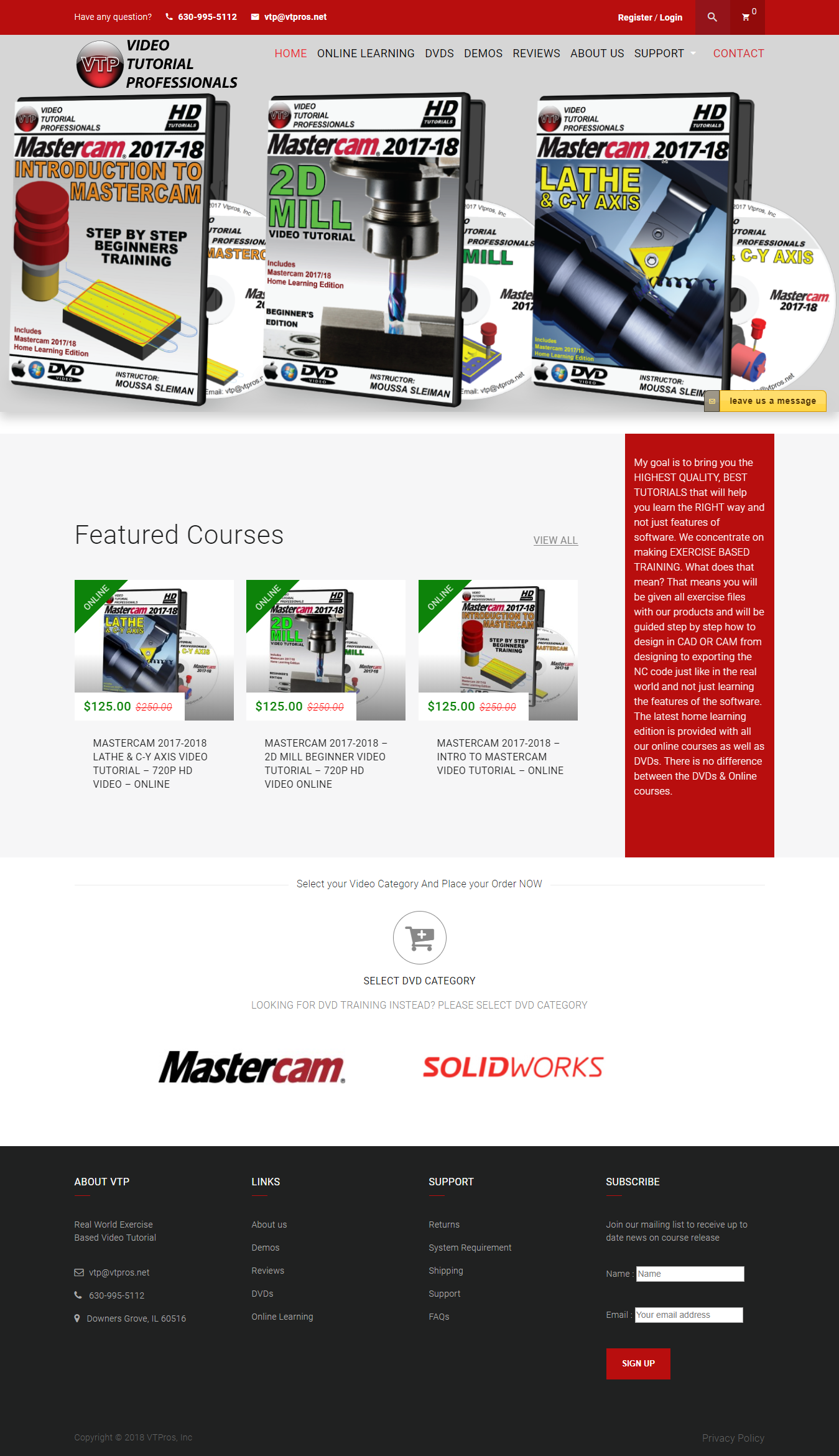 Video Tutorial Professionals